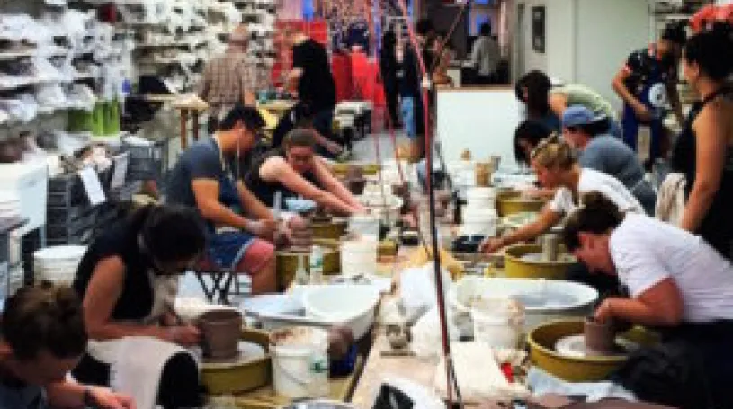 Photo courtesy of La Mano Pottery.